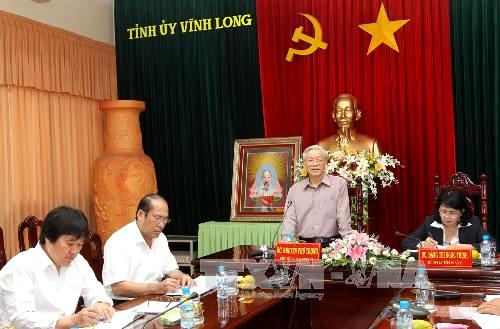 Llaman a creatividad en Vinh Long para acelerar el desarrollo socioeconómico